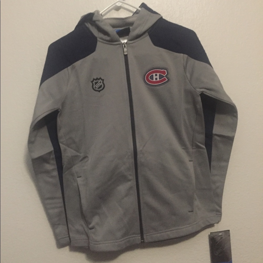 NHL full zip hooded jacket 10/12